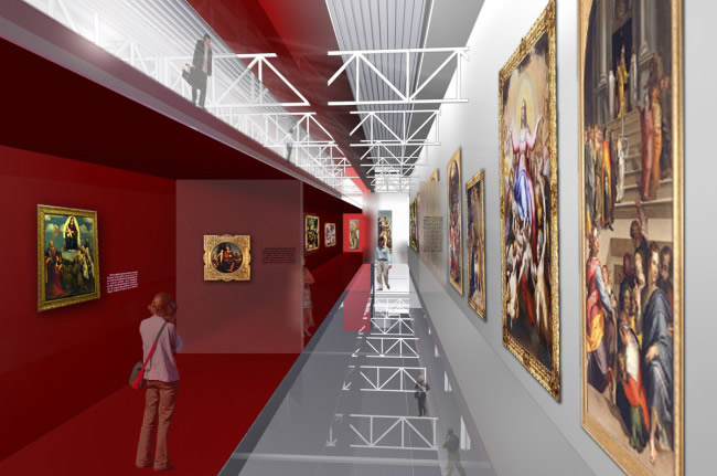 Pinacoteca Nazionale – Accademia di Belle Arti / Progetto preliminare ampliamento