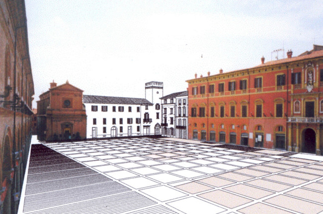 The three main squares of the old town centre – 2nd place
